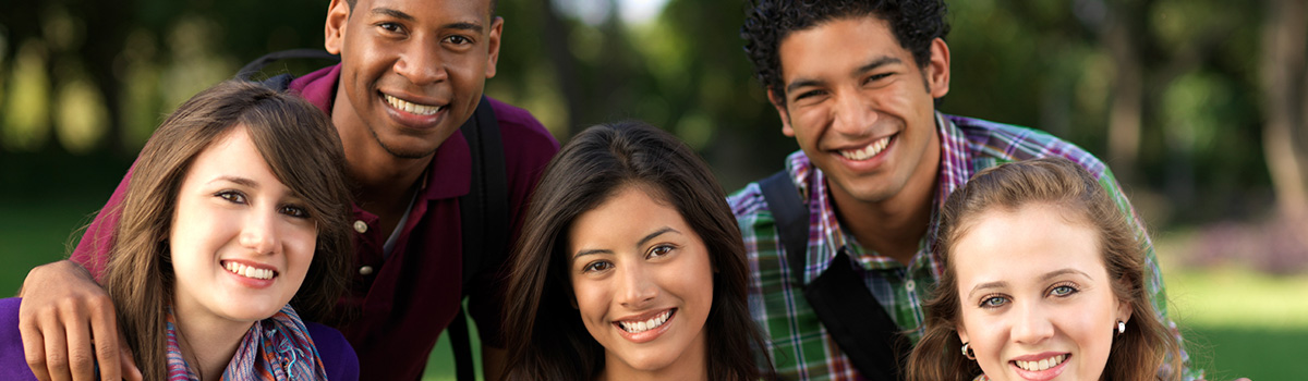 smiling group of people