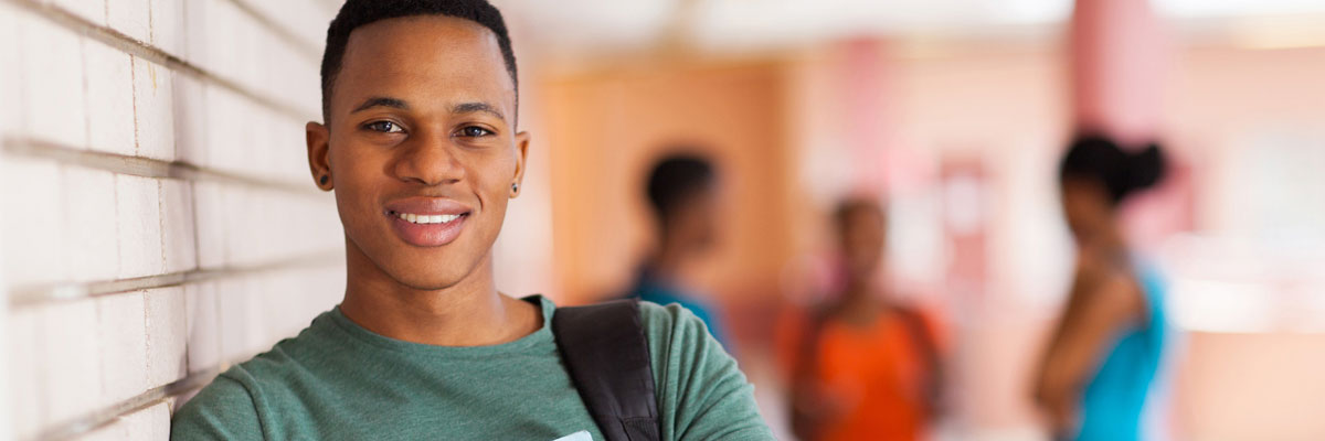 smiling student