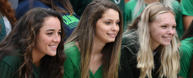 smiling students