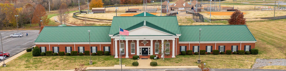 aerial view of Lewisburg campus