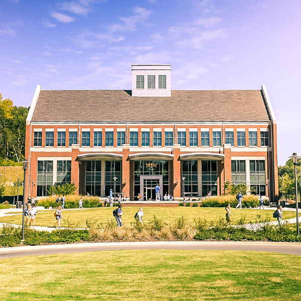 Admin building on Williamson campus