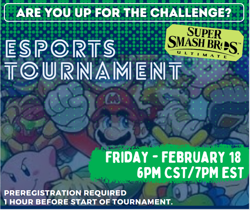 Virtual Esports Tournament - Super Smash Bros.