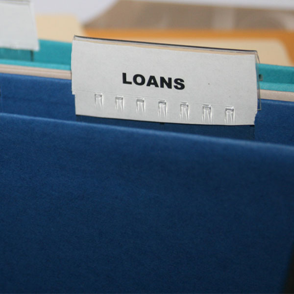 Loans file folders