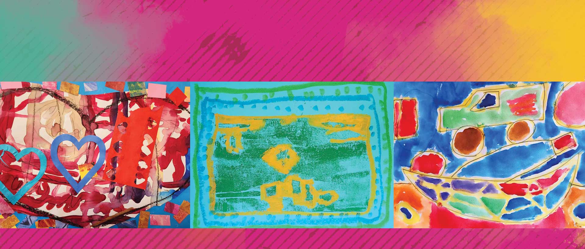 elementary art exhibit