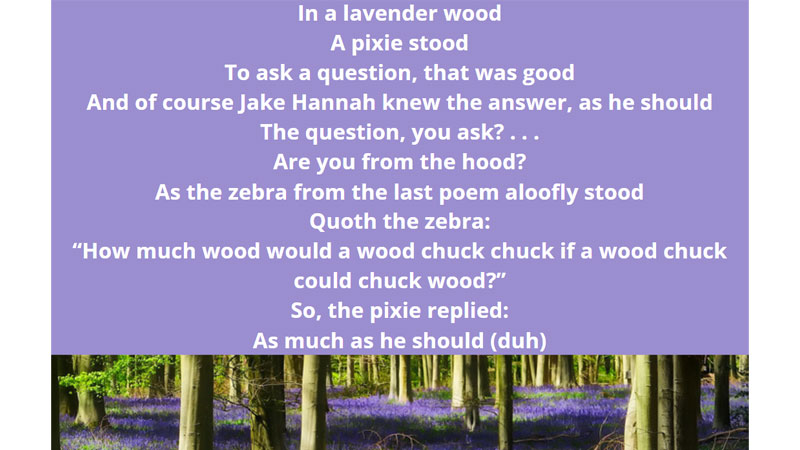 community poem