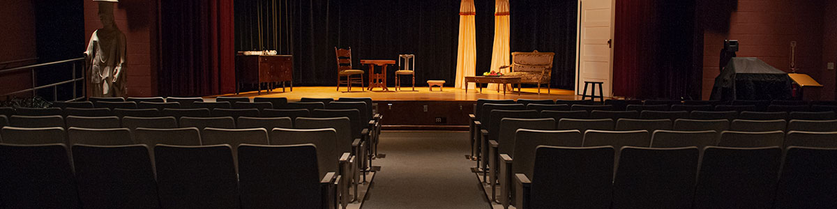 inside of Ledbetter Auditorium