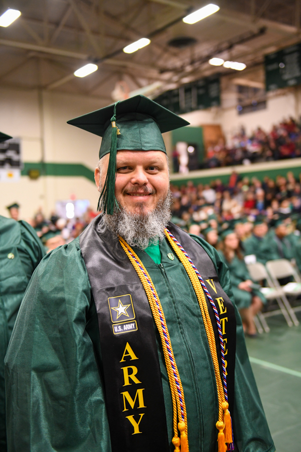 Prater at graduation