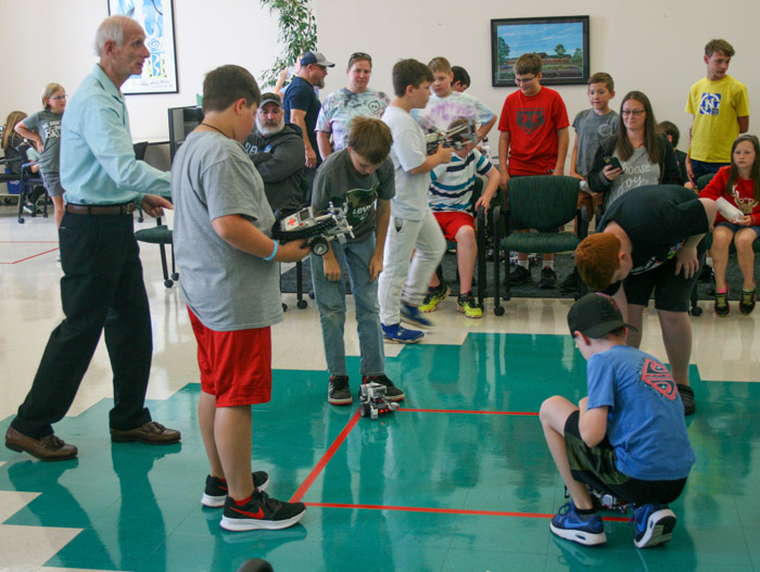 2023 Campers at the BattleBots summer camp