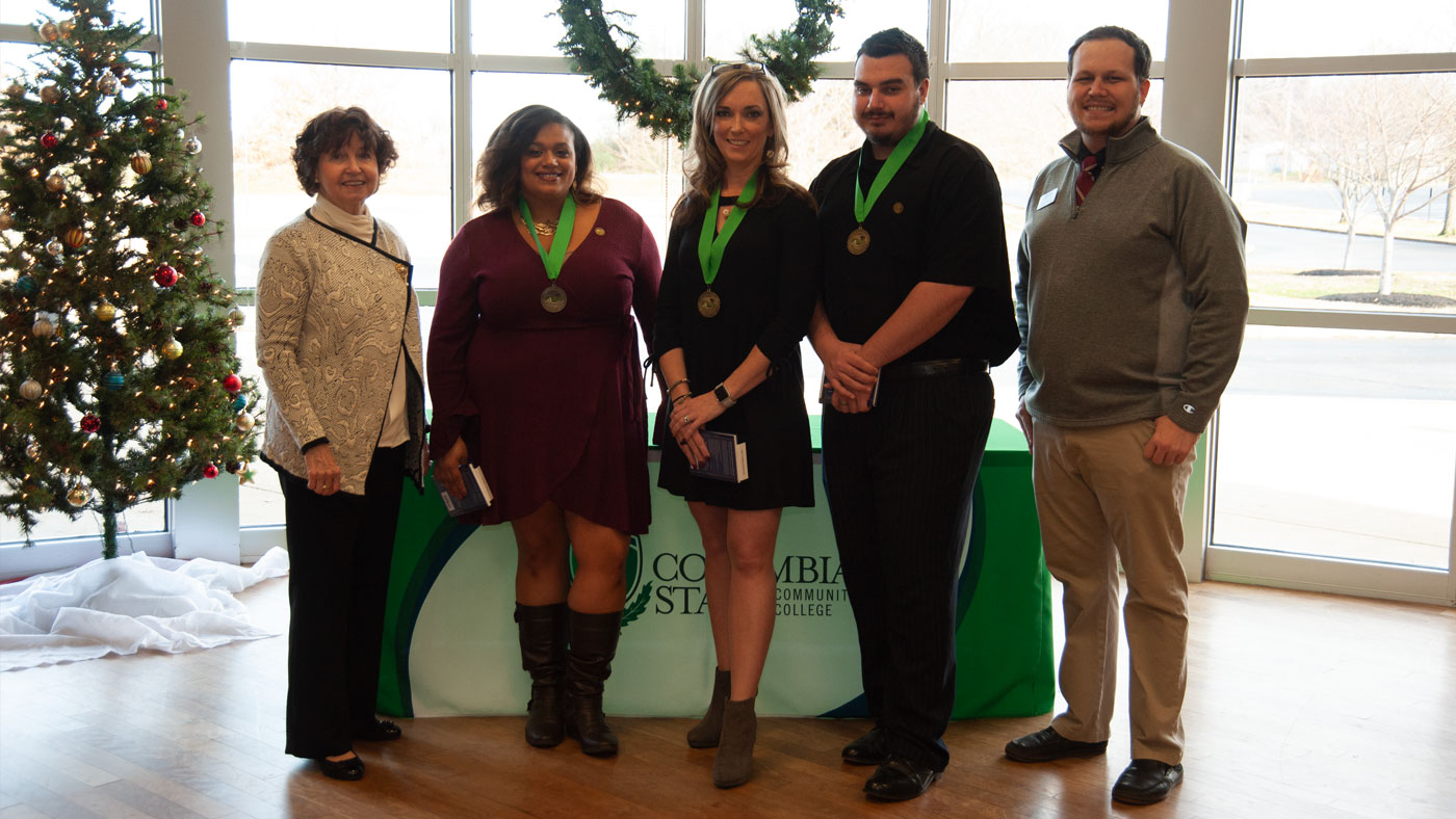 PLS students earn medallion at breakfast ceremony