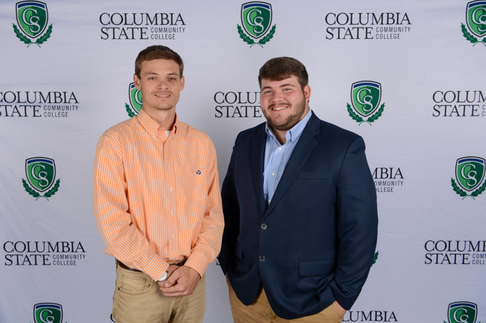 Pictured (left to right): Wayne County residents Peyton Mathis and Alex Byrd.