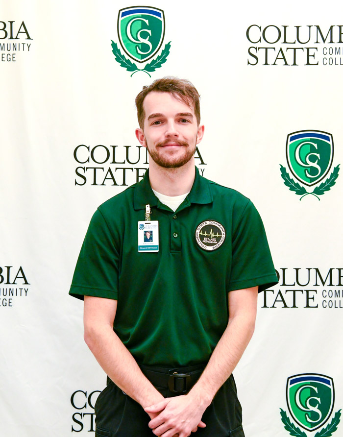 Giles County advanced emergency medical technician graduate Jackson Alsup.