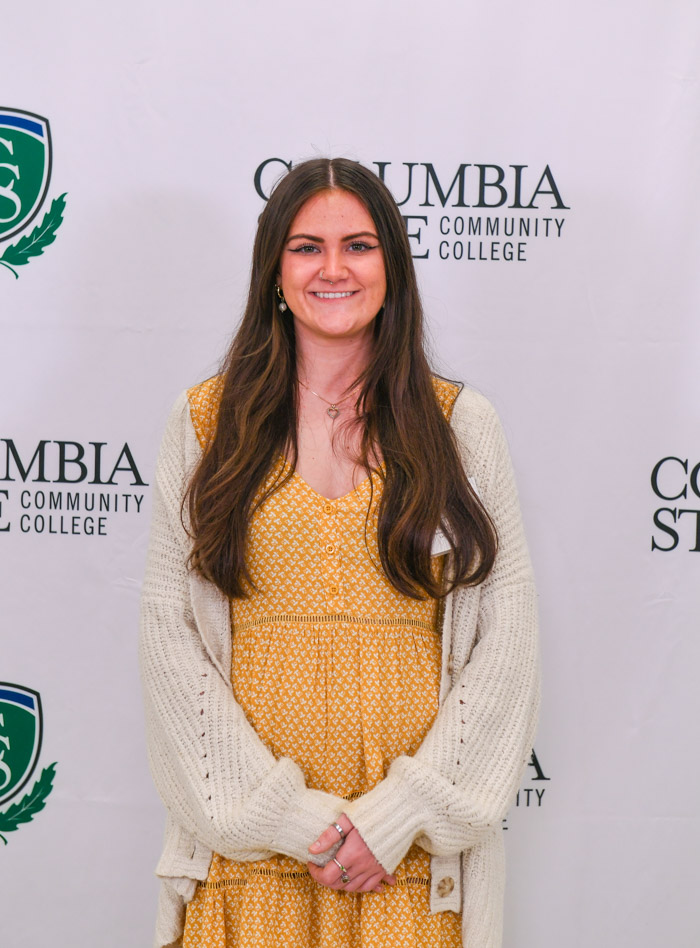 Dickson County: Mercedes R. Overton received the Anesthesia Technology Academic Discipline Award. Not pictured: Riley Ward received a TCCAA All-Academic Athletics Baseball award.