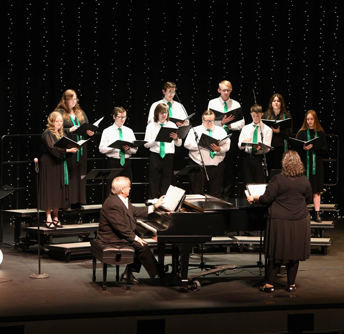 Columbia State Department of Music at their Winter Concert.