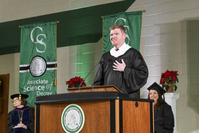 Ryan Egly commencement speaker