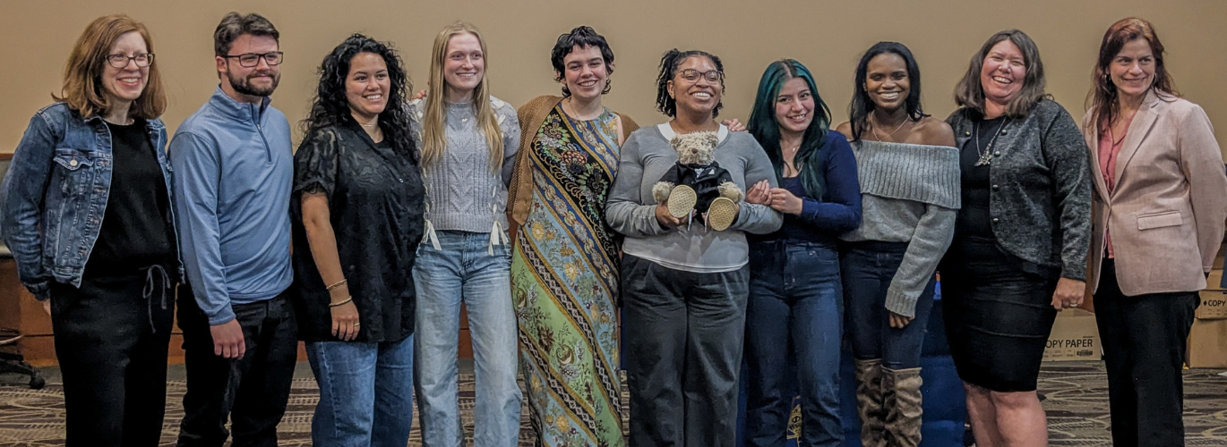 Group photo of students and faculty at the PTK Regional Convention
