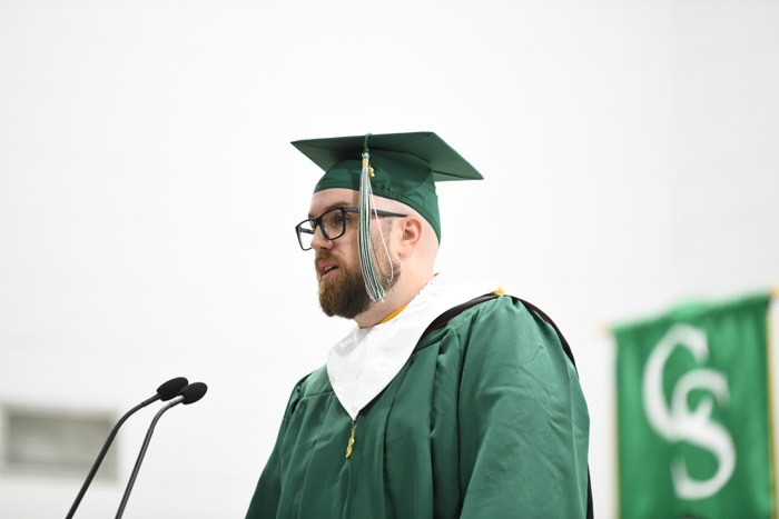 Columbia State graduate William Cary 