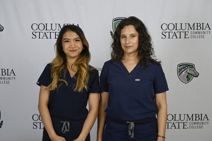 Pictured (left to right): Marshall County graduate Samantha Ysabelle Puildo and Melissa Hughes.