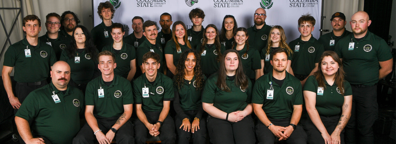 Columbia State Spring 2025 Advanced EMT graduates