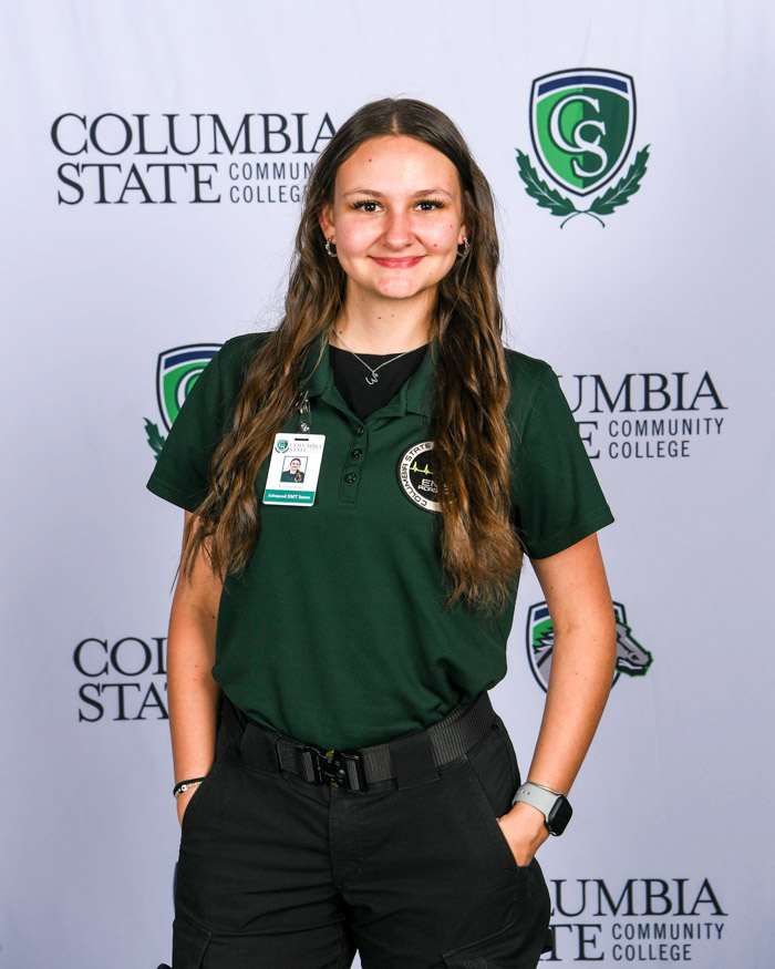 Perry County advanced emergency medical technician graduate Alexis Graham.