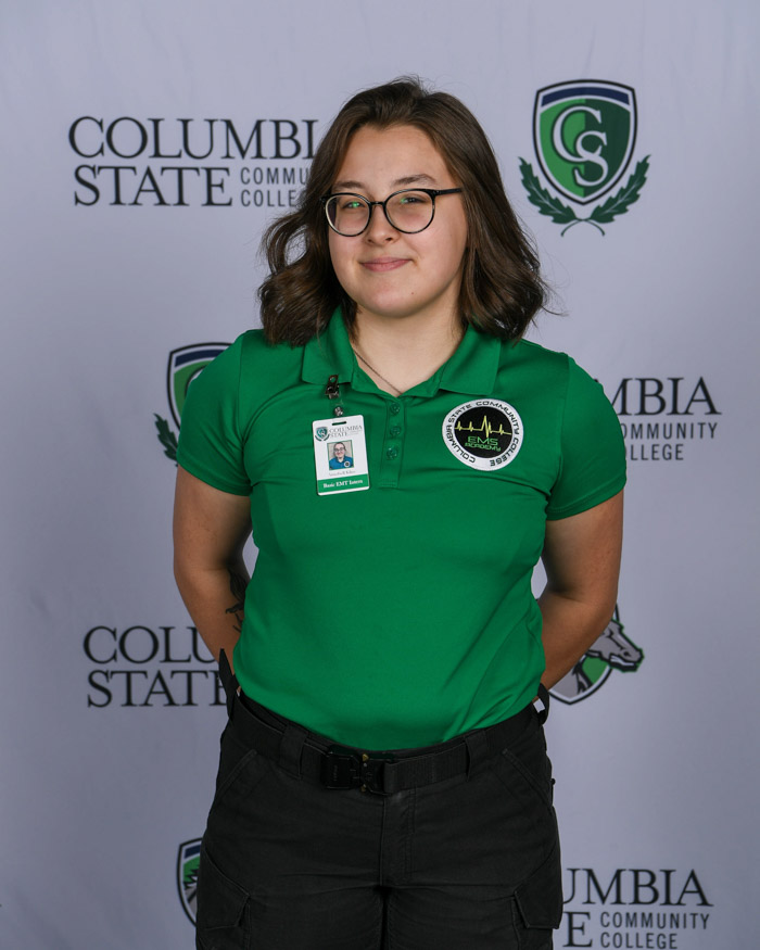 Rutherford County emergency medical technician graduate Annabell Kline. Not pictured: Justin Aubin.