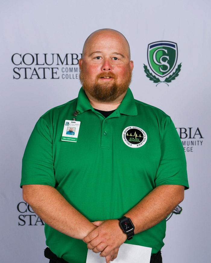 Davidson County emergency medical technician graduate Kristopher Nelson.
