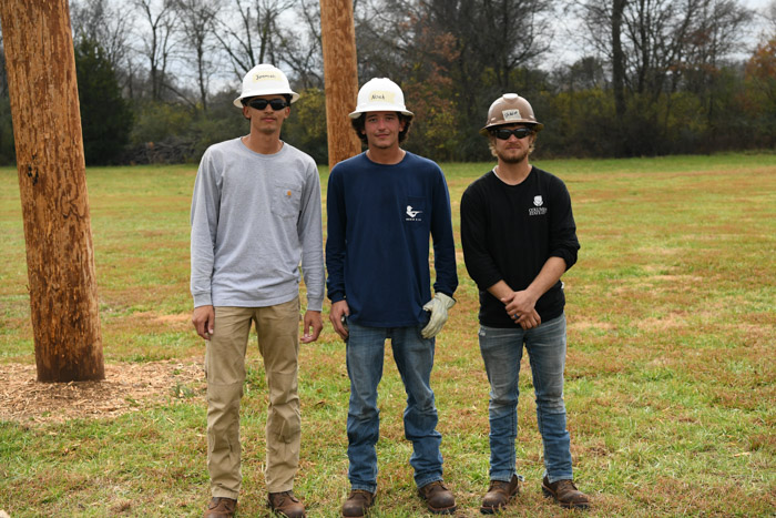 Bell change winners Jeremiah Roan from Mount Pleasant in first place, Jeremiah Ragsdale from Culleoka in second place and Shadon Peery from Columbia in third place. 
