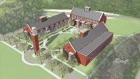artist rendering of new campus