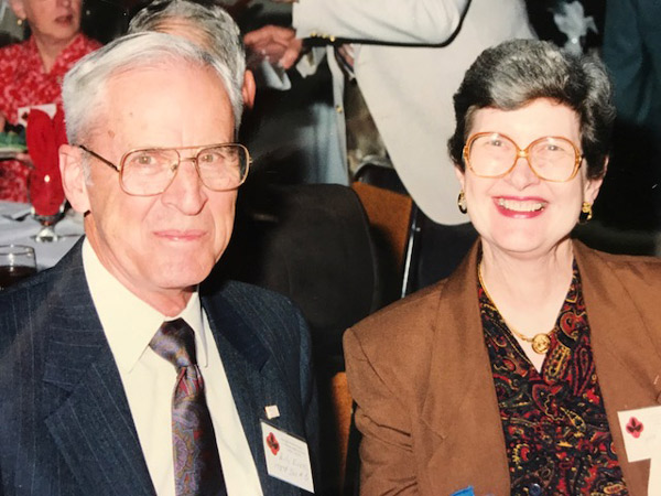 Bill and Jean Evans
