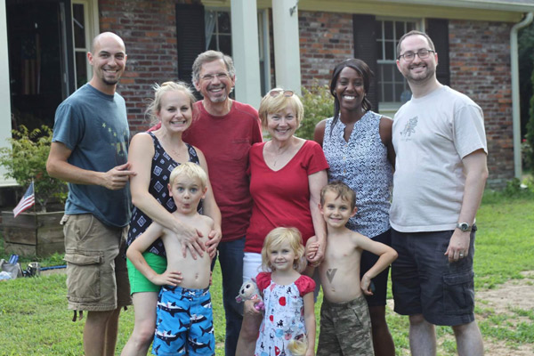 Barb Blum and family