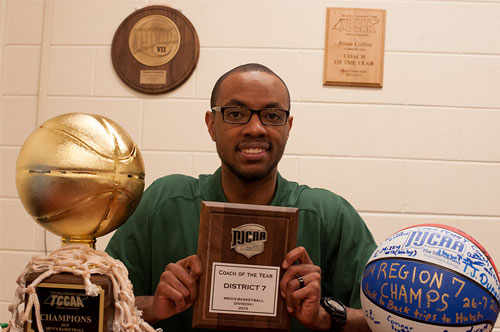 Brian Collins and his awards