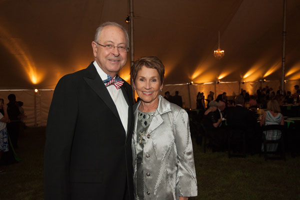 Mayor Ken Moore and his wife