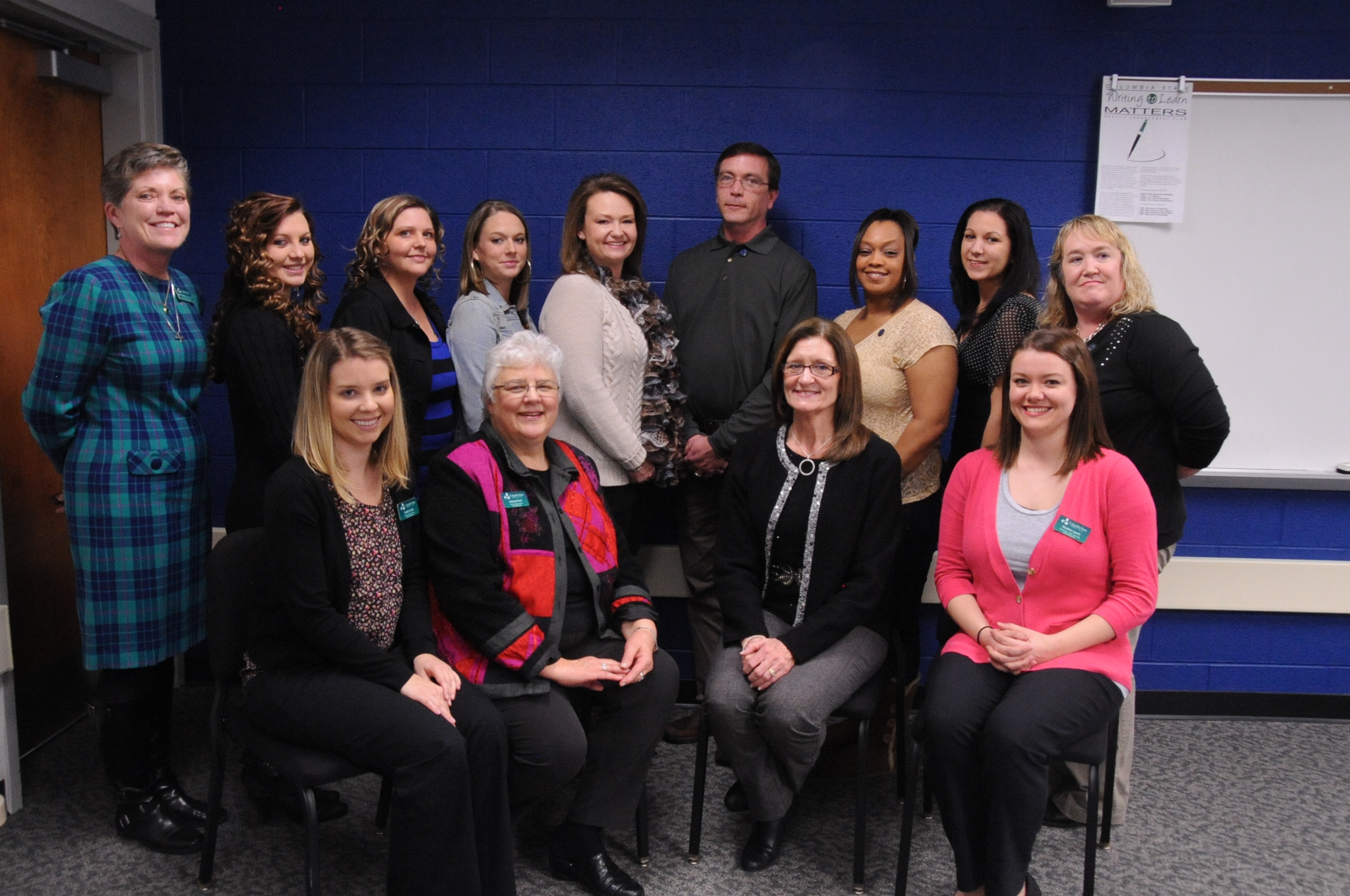 First Phlebotomy Pinning Group Photo