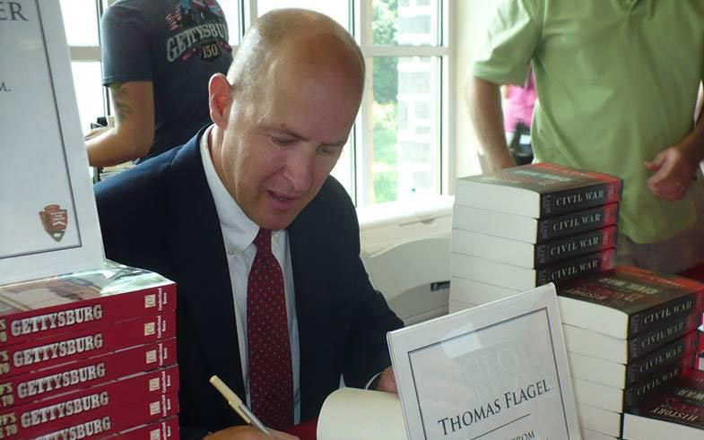 flagel_gburg_flex Columbia State assistant professor of history Thomas Flagel