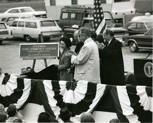 Lady Bird Johnson Dedication to CSCC