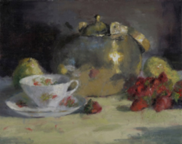 â€œStrawberries and Brassâ€ by Gary Young